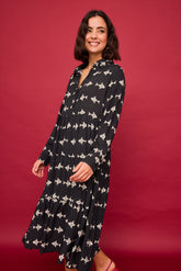 Long Fire Fish Dress